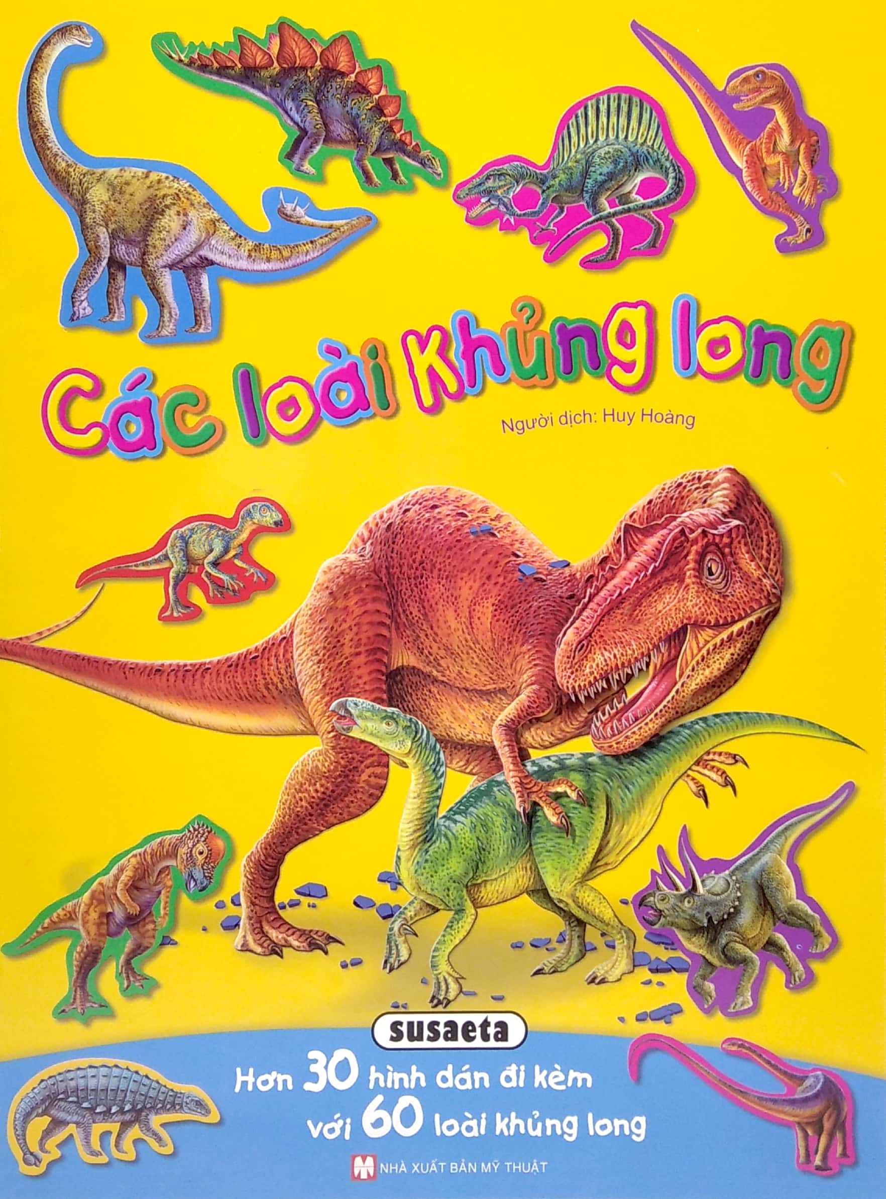 hình dán sống động - các loài khủng long - Ảnh 2
