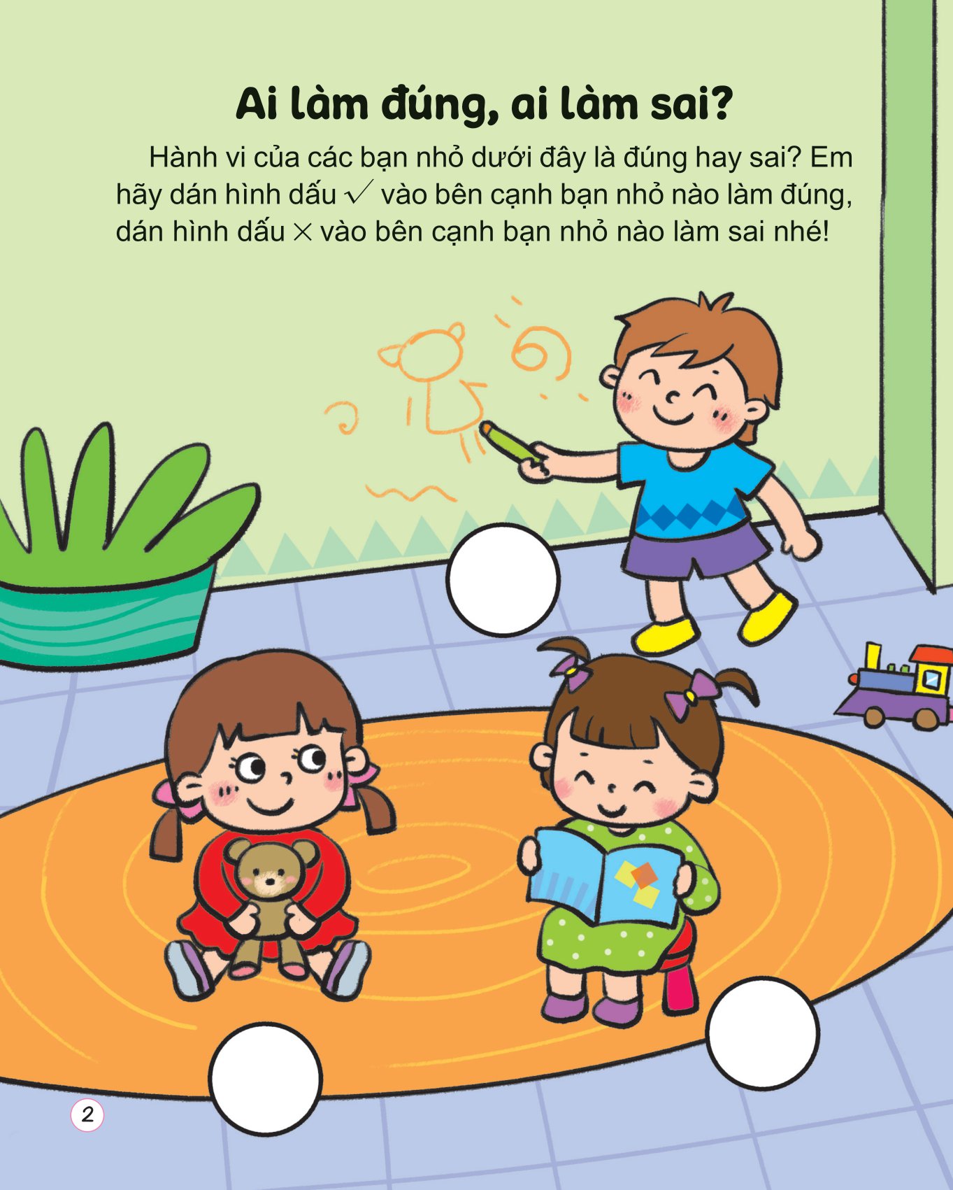 hình dán thú vị rèn trí thông minh - an toàn mạnh khỏe (dành cho trể từ 2-6 tuổi) - Ảnh 3