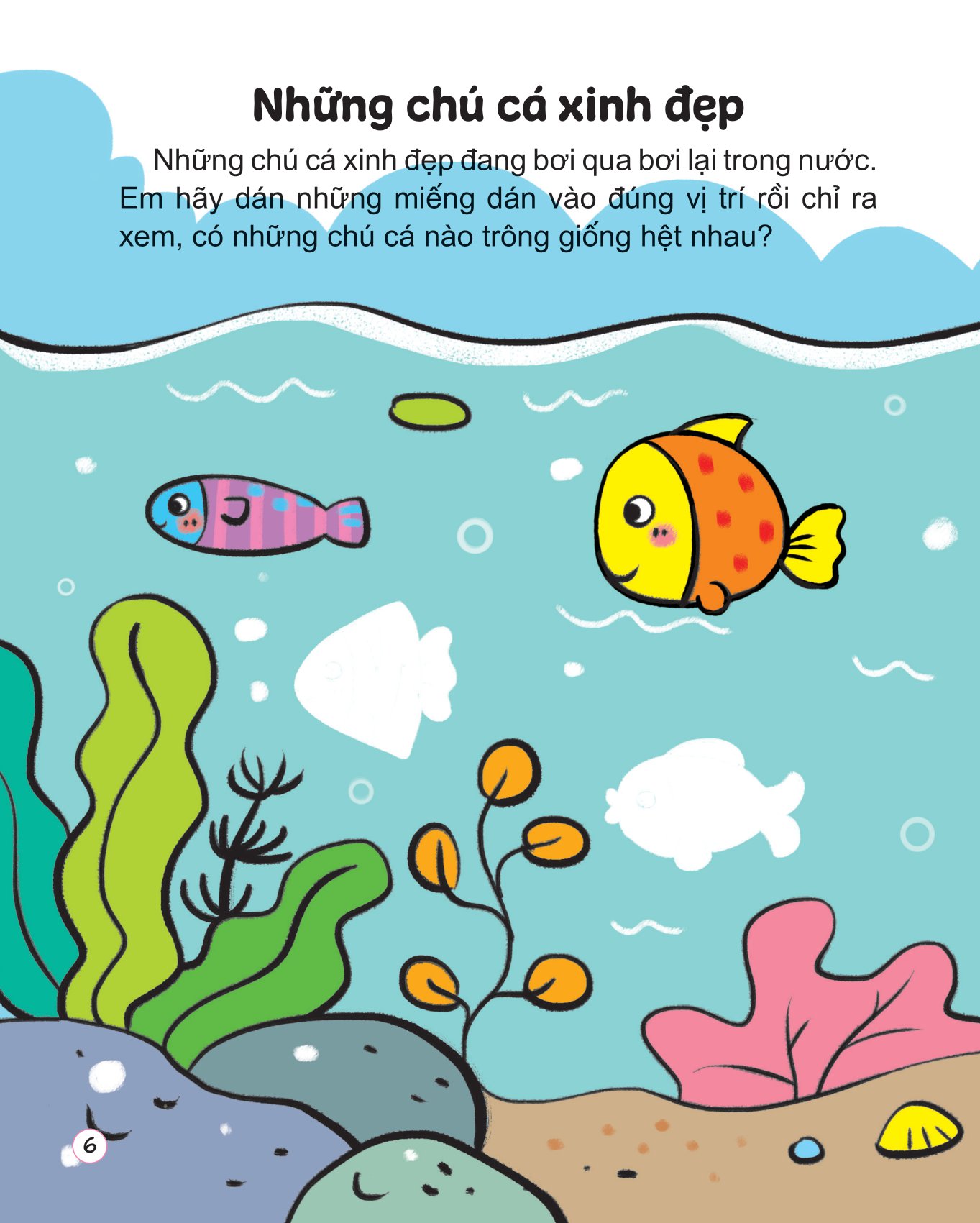 hình dán thú vị rèn trí thông minh - trò chơi tư duy (dành cho trể từ 2-6 tuổi) - Ảnh 8