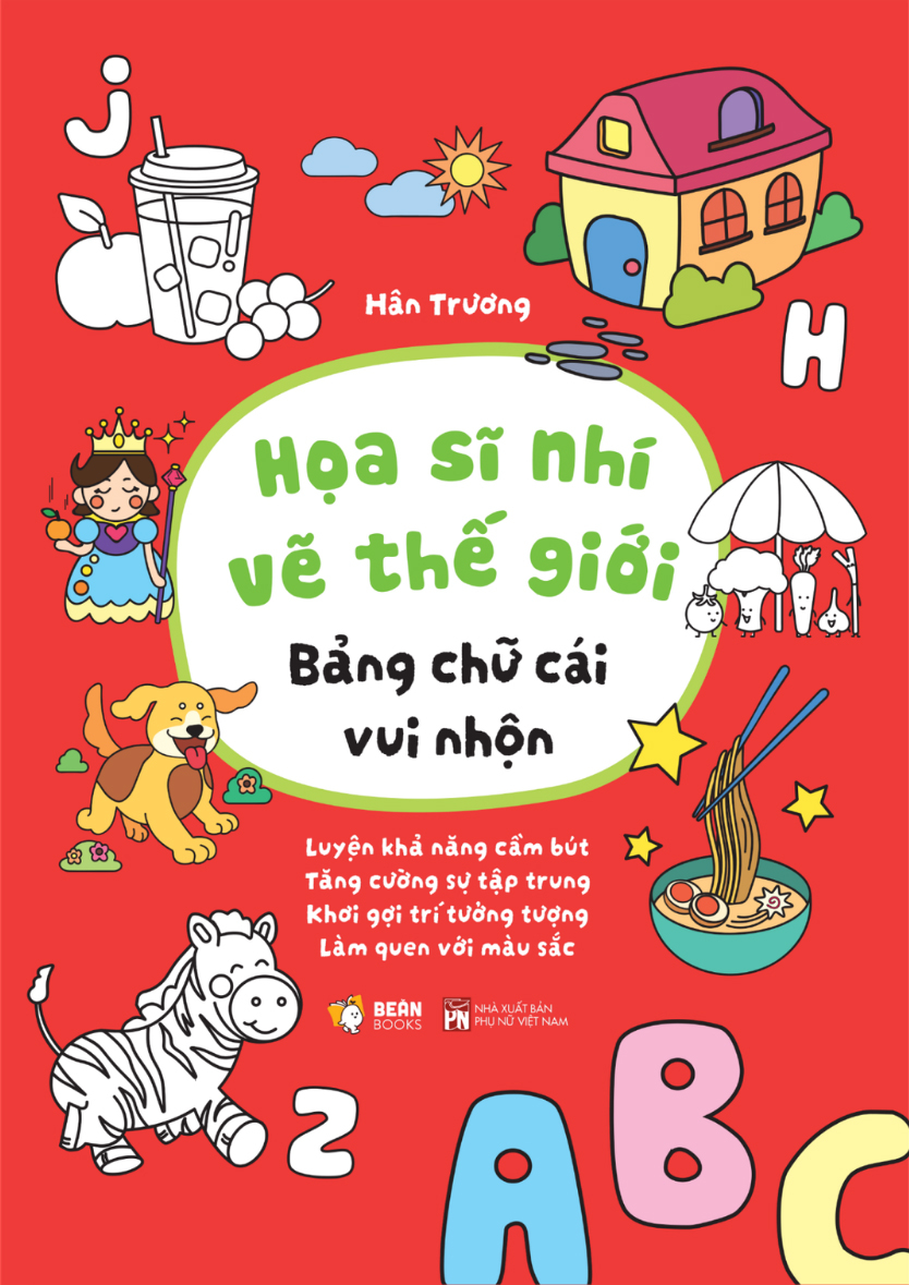 Họa Sĩ Nhí Vẽ Thế Giới - Bảng Chữ Cái Vui Nhộn - Ảnh 3