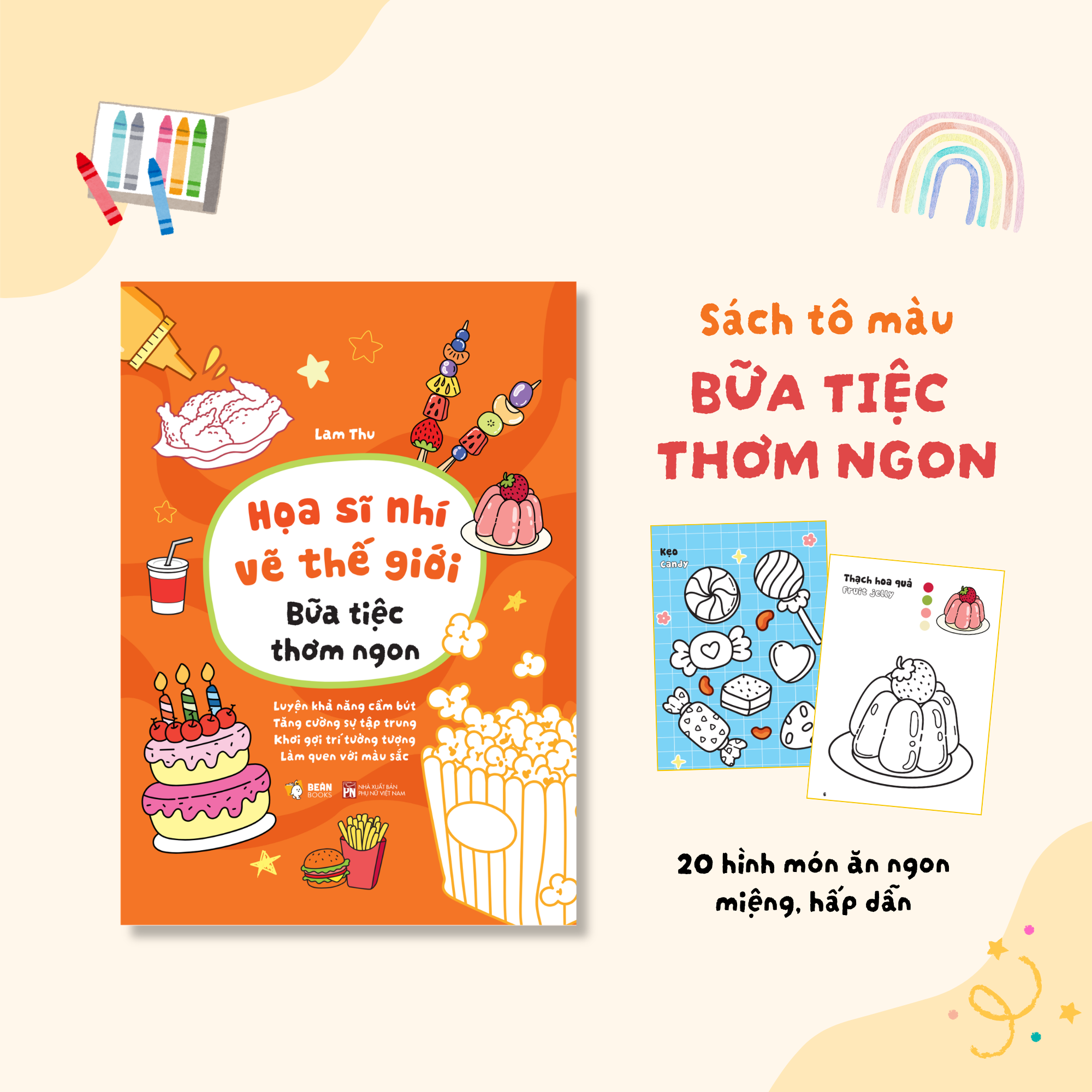 Họa Sĩ Nhí Vẽ Thế Giới - Bữa Tiệc Thơm Ngon - Ảnh 3