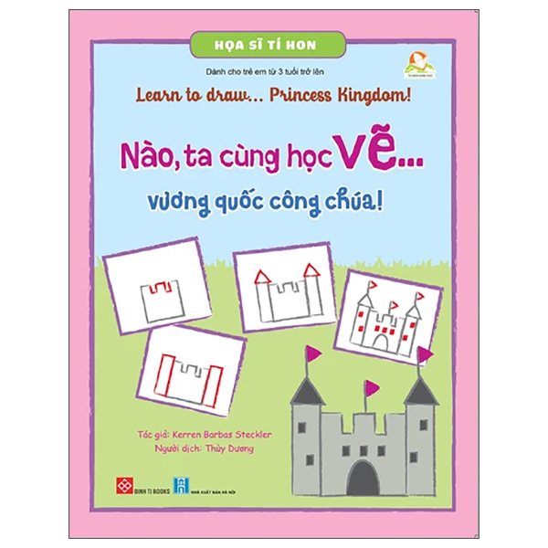 họa sĩ tí hon - nào, ta cùng học vẽ … vương quốc công chúa! - learn to draw … princess kingdom!