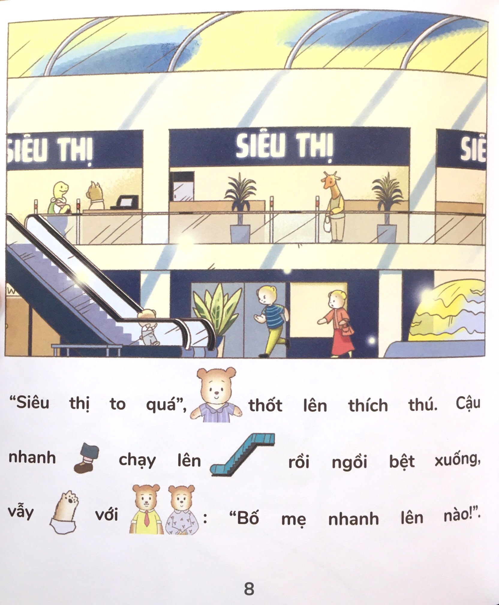học kĩ năng sống cùng gấu bư - truyện tương tác phát triển eq: gấu bư đi siêu thị - Ảnh 8