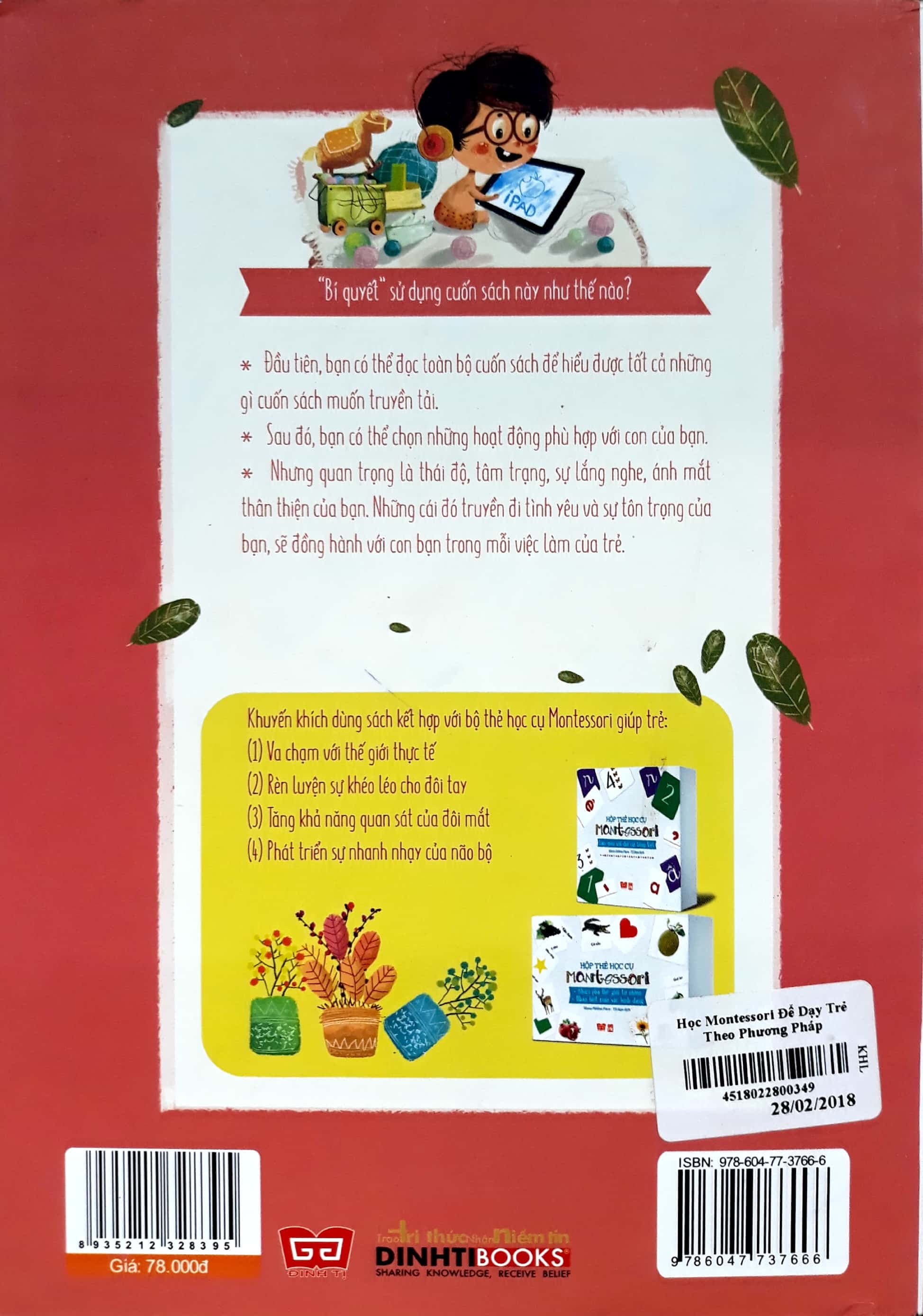 học montessori để dạy trẻ theo phương pháp montessori - 100 hoạt động montessori: con không cần ipad để lớn khôn - Ảnh 12