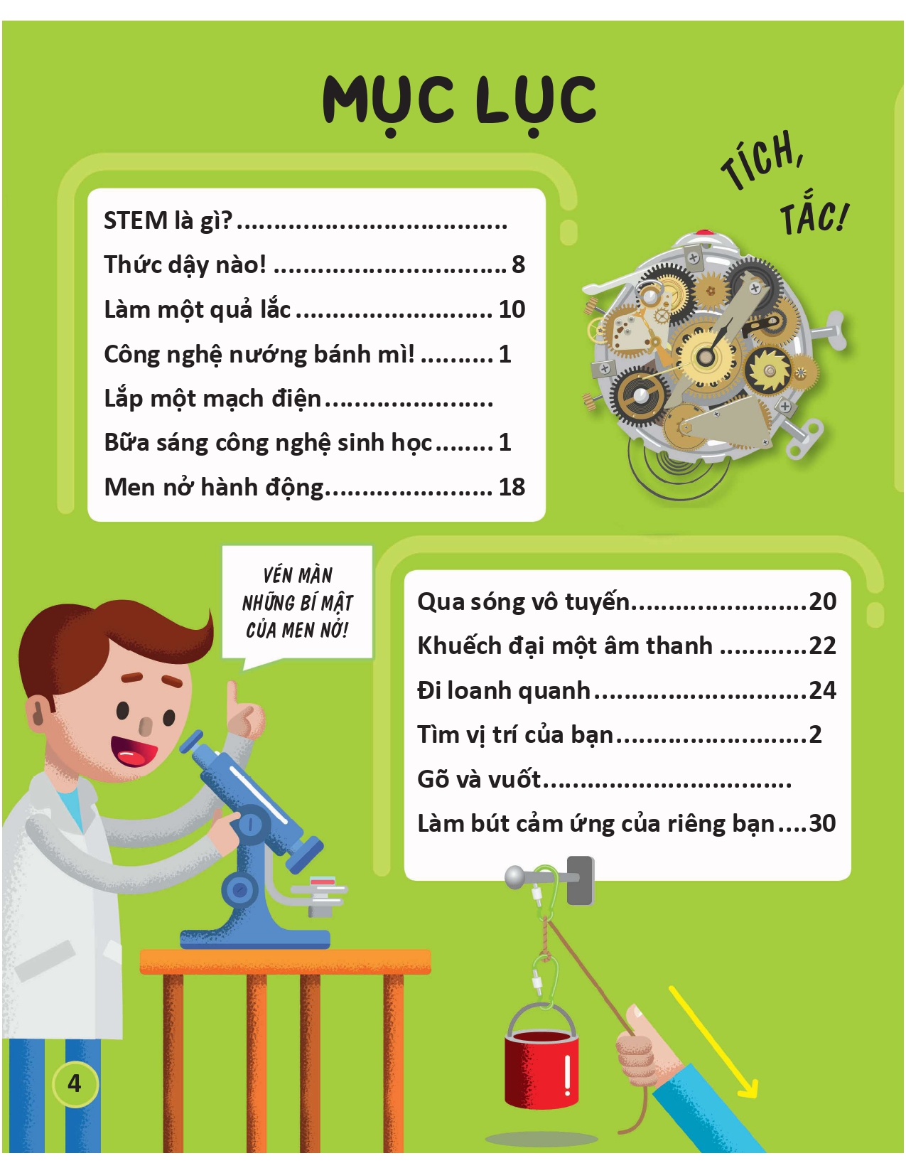 học và thực hành stem đơn giản - công nghệ - 60 bài thực hành bổ ích - Ảnh 4