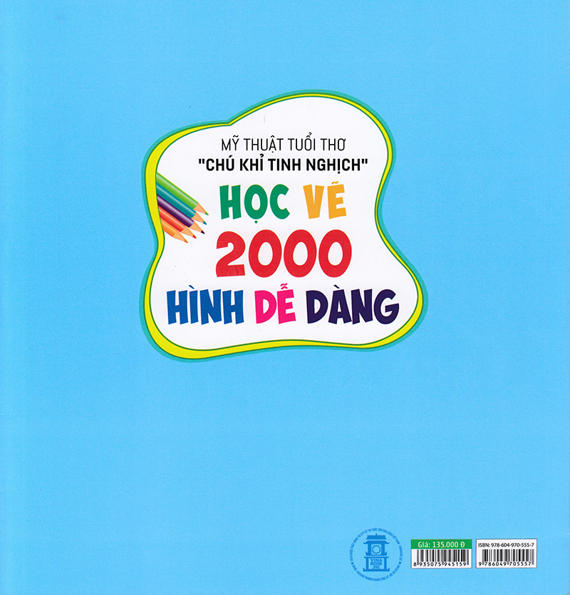 Học Vẽ 2000 Hình Dễ Dàng - Mỹ Thuật Tuổi Thơ Chú Khỉ Tinh Nghịch - Ảnh 16