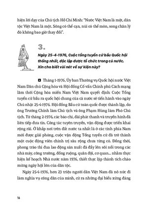 hỏi đáp lịch sử việt nam - tập 10 - việt nam-hành trình xây dựng và phát triển (từ 1975 đến nay) - Ảnh 10