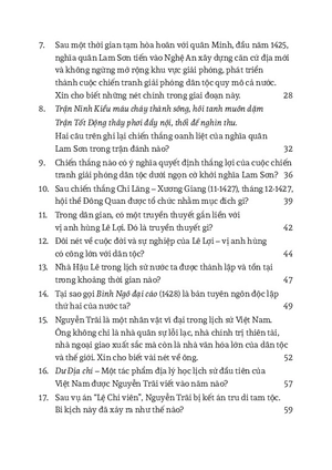 hỏi đáp lịch sử việt nam - tập 3 - từ khởi nghĩa lam sơn đến nửa đầu thế kỷ xix - Ảnh 13