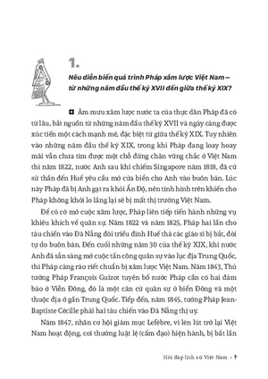 hỏi đáp lịch sử việt nam - tập 4 - cuộc kháng chiến chống pháp lần thứ nhất (1858-cuối thế kỉ xix) - Ảnh 3