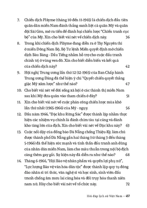 hỏi đáp lịch sử việt nam - tập 9 - từ xuân mậu thân (1968) đến chiến dịch hồ chí minh (1965-1975) - Ảnh 15