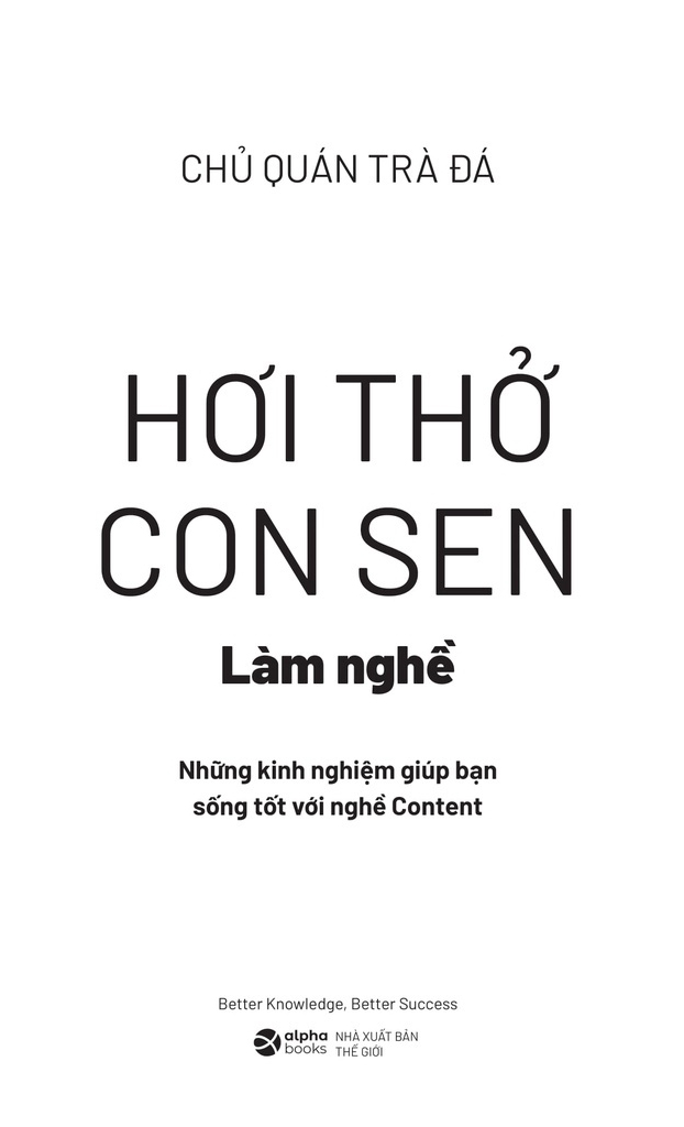 hơi thở con sen - học nghề và làm nghề - Ảnh 2