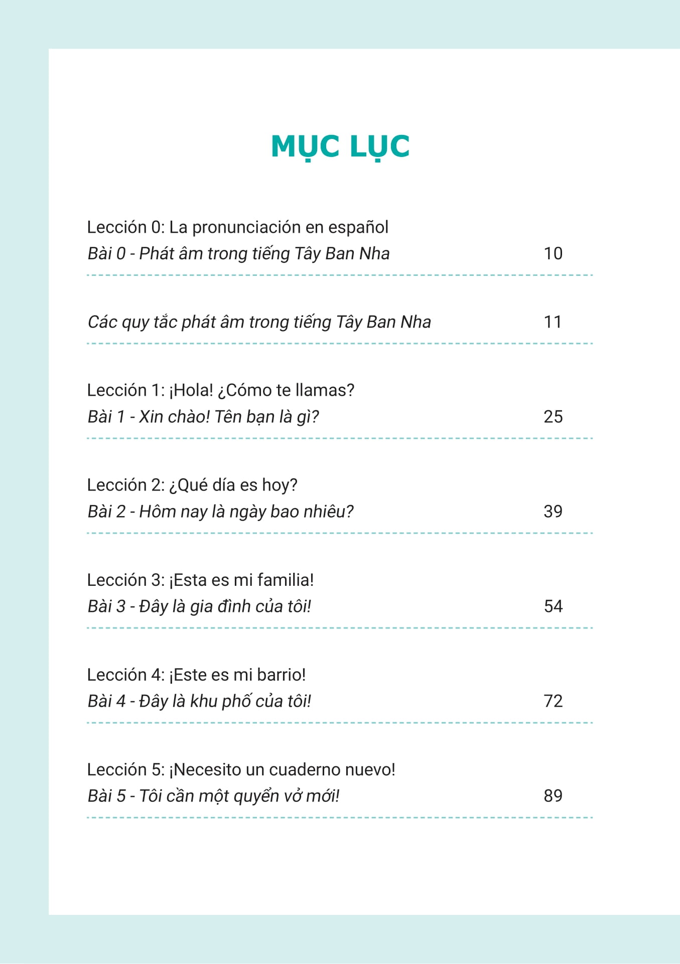 Hola, ¿Cómo Estás? - Tự Học Tiếng Tây Ban Nha Cho Người Mới Bắt Đầu - Ảnh 3