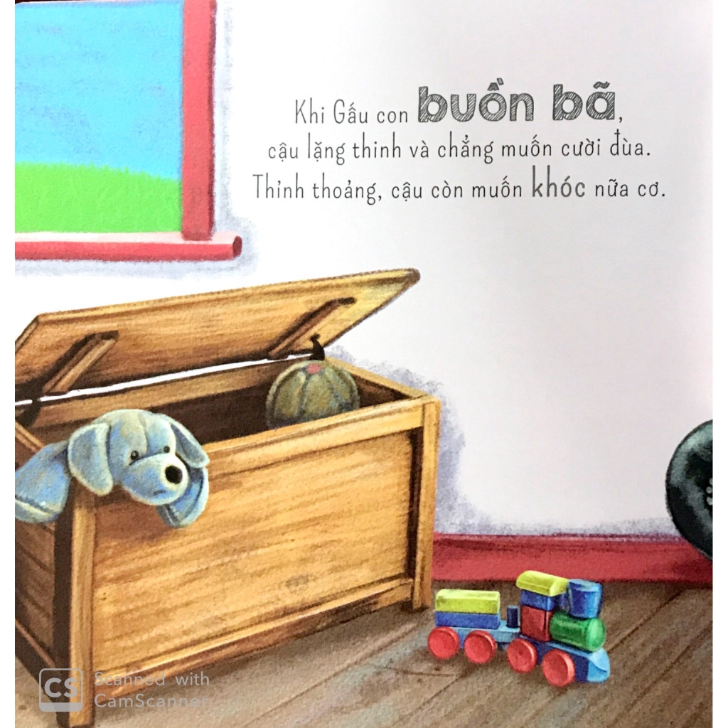 hôm nay con thấy thế nào? - gấu con buồn bã - Ảnh 3