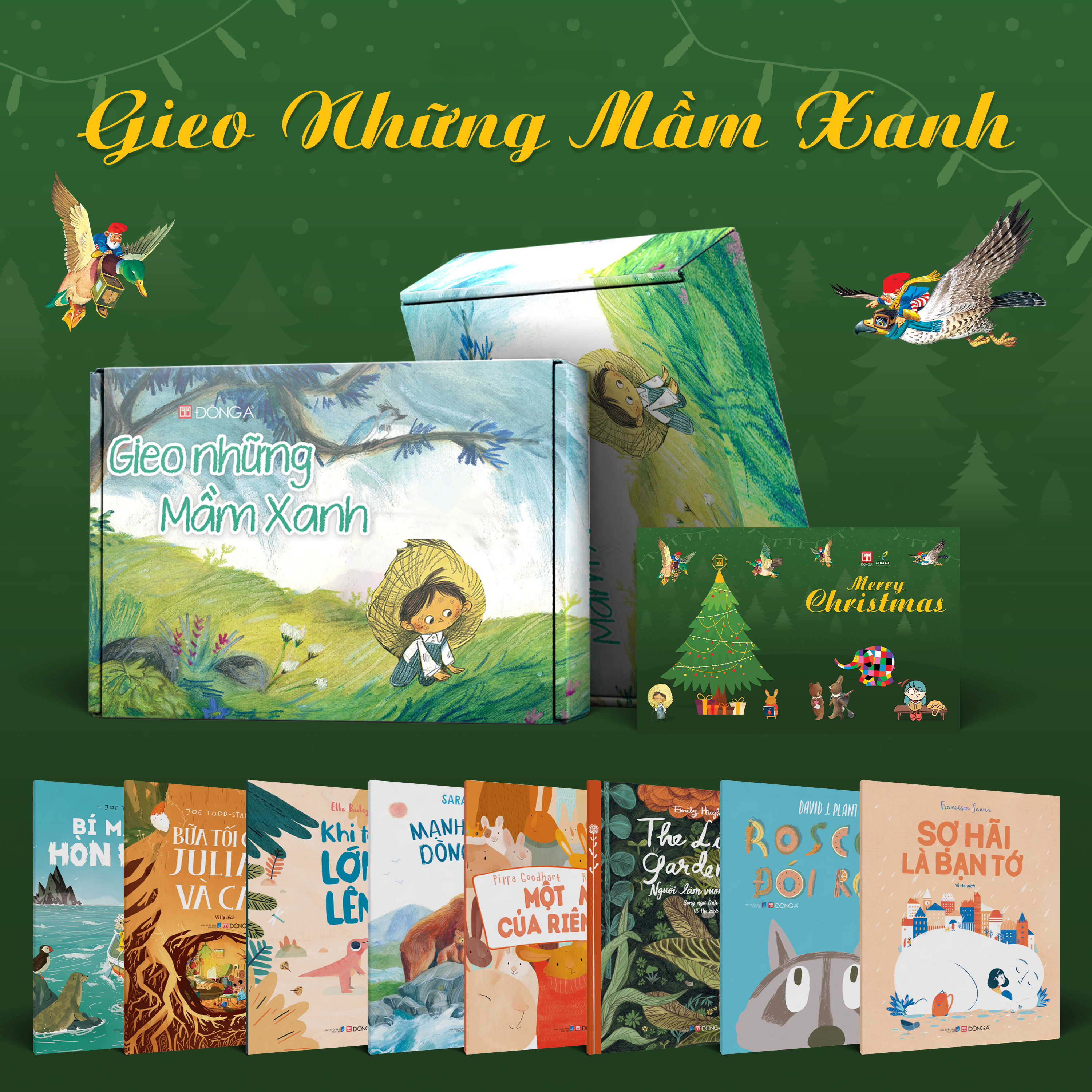 hộp quà giáng sinh cho bé phát triển toàn diện về tư duy và tính cách - gieo những mầm xanh - Ảnh 2