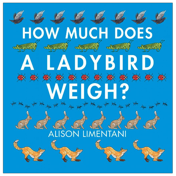 how much does a ladybird weigh?