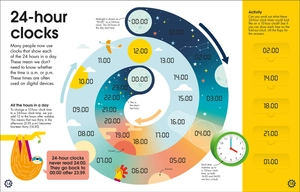 how to tell the time: a lift-the-flap guide to telling the time - Ảnh 5