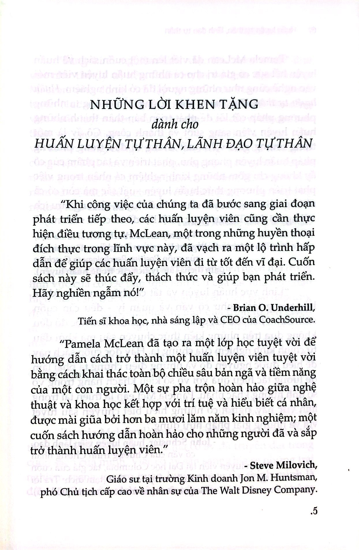 huấn luyện tự thân, lãnh đạo tự thân - self as coach, self as leader - Ảnh 3