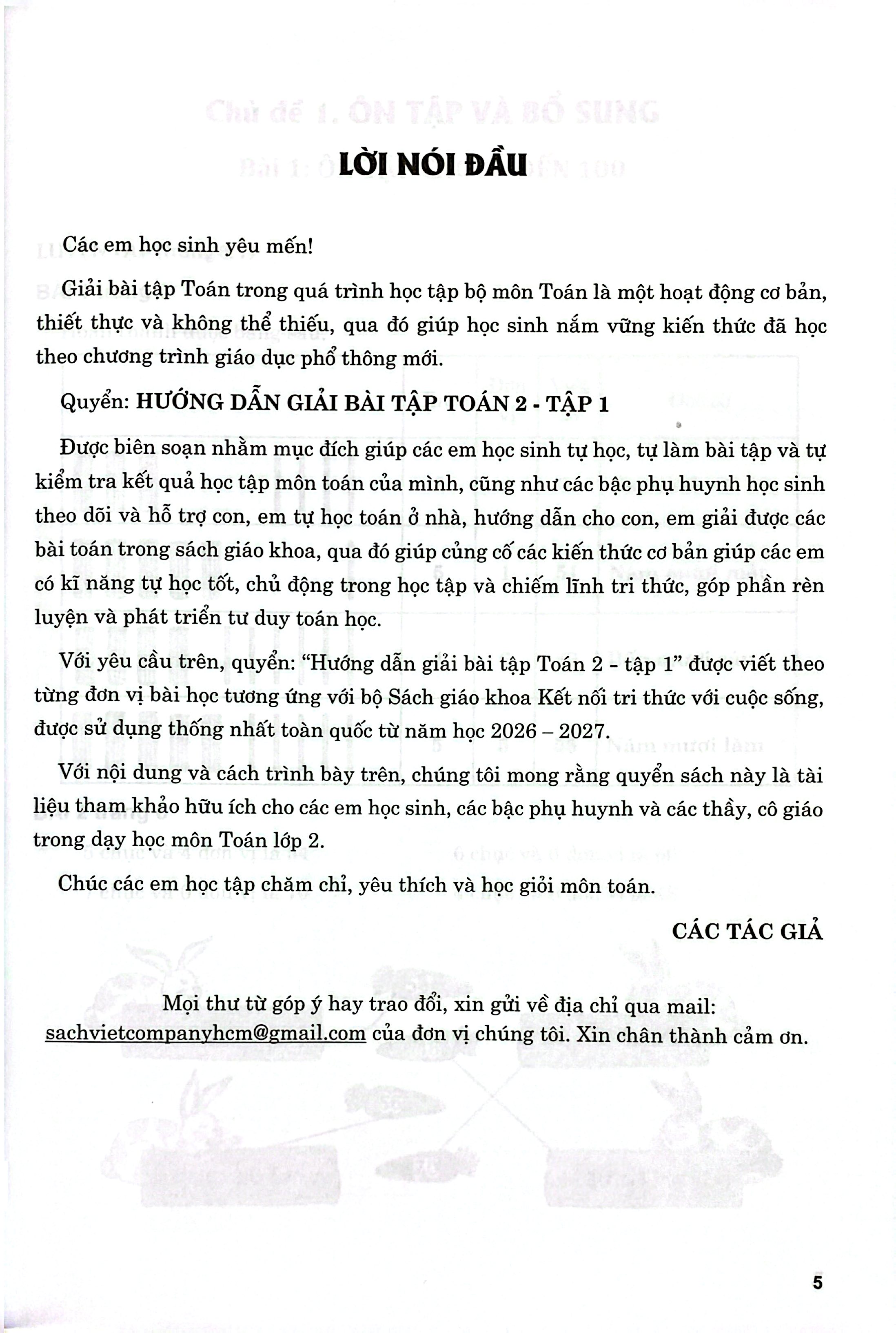 Hướng Dẫn Giải Bài Tập Toán 2 - Tập 1 - Ảnh 4