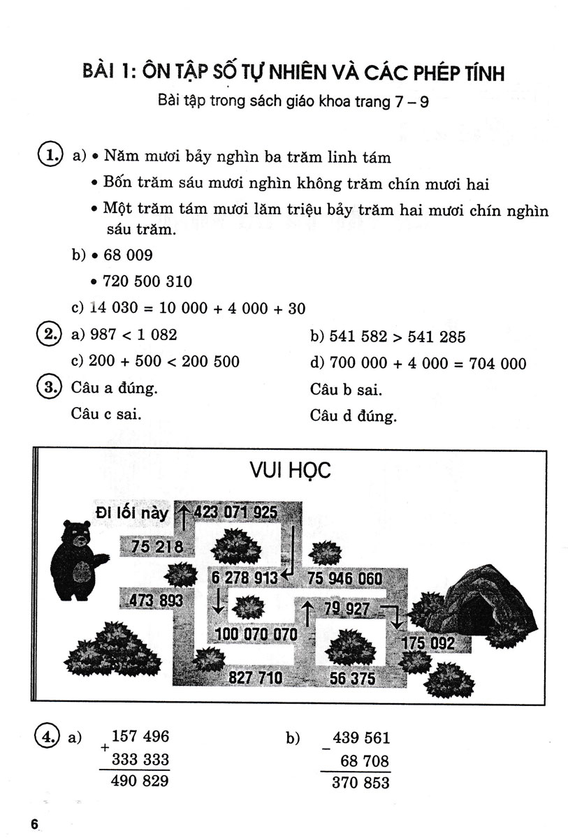 Hướng Dẫn Giải Bài Tập Toán 5 - Tập 1 (Chân Trời) - Ảnh 6