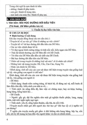 hướng dẫn học tốt ngữ văn 6 - tập 1 (cánh diều) - Ảnh 6