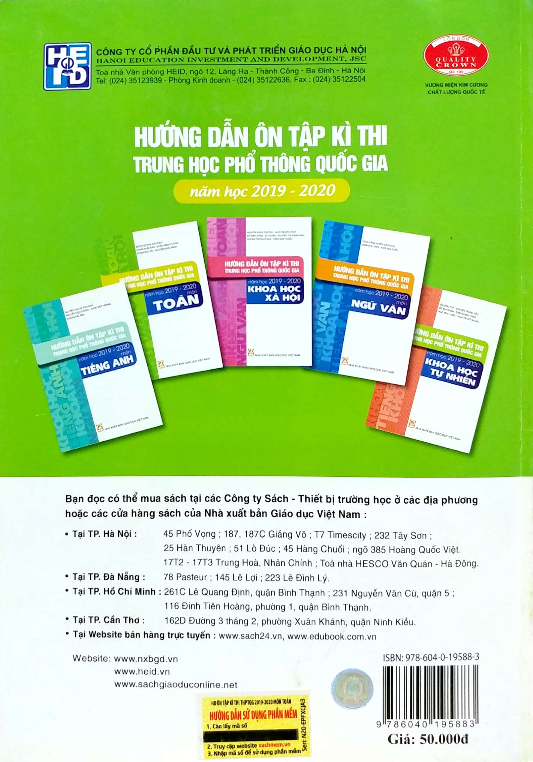 hướng dẫn ôn tập kì thi thpt quốc gia năm học 2019 - 2020 môn toán - Ảnh 8