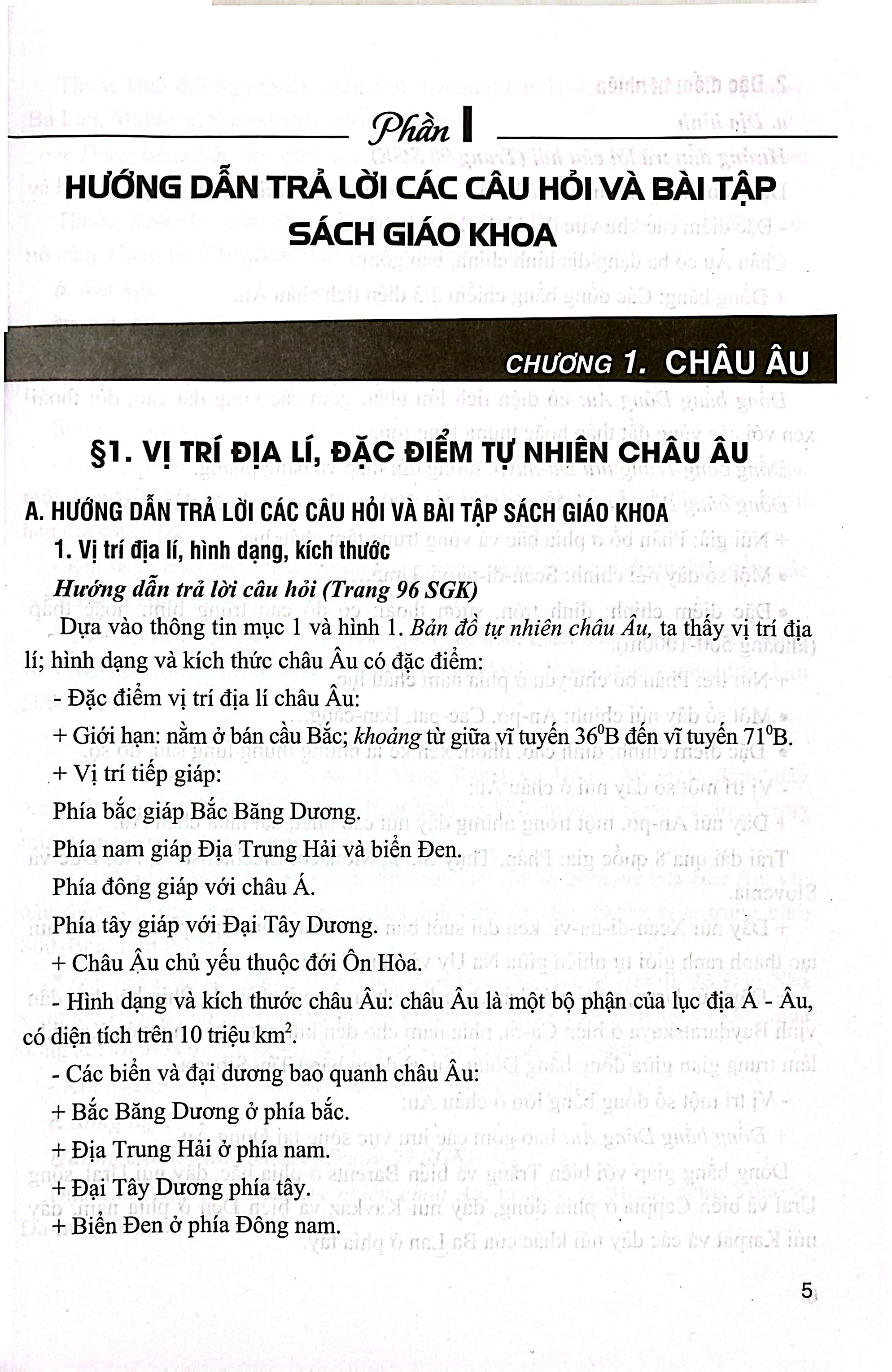 Hướng Dẫn Trả Lời Câu Hỏi Và Bài Tập Địa Lí Lớp 7 (Kết Nối) - Ảnh 5