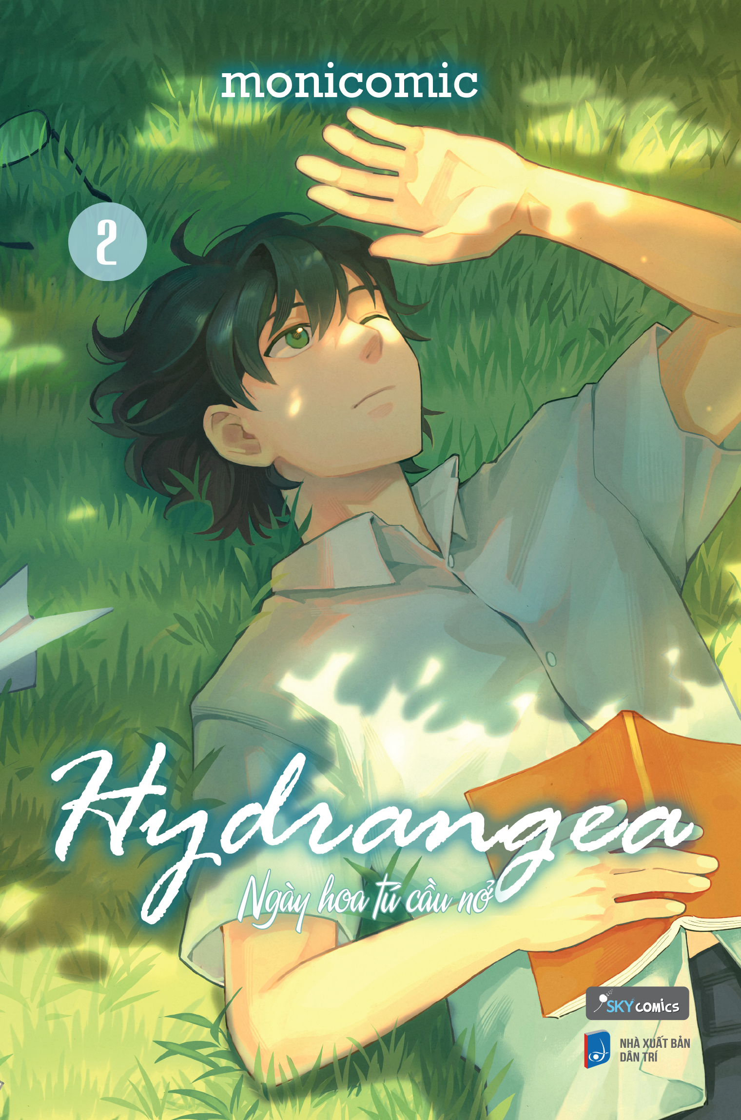 hydrangea - ngày hoa tú cầu nở - tập 2 - bản đặc biệt - tặng kèm 1 bookmark 2 mặt bồi cứng + 1 sticker phủ nhũ + 2 thẻ nhân vật phủ ảnh ba chiều + 1 thẻ pvc - Ảnh 3