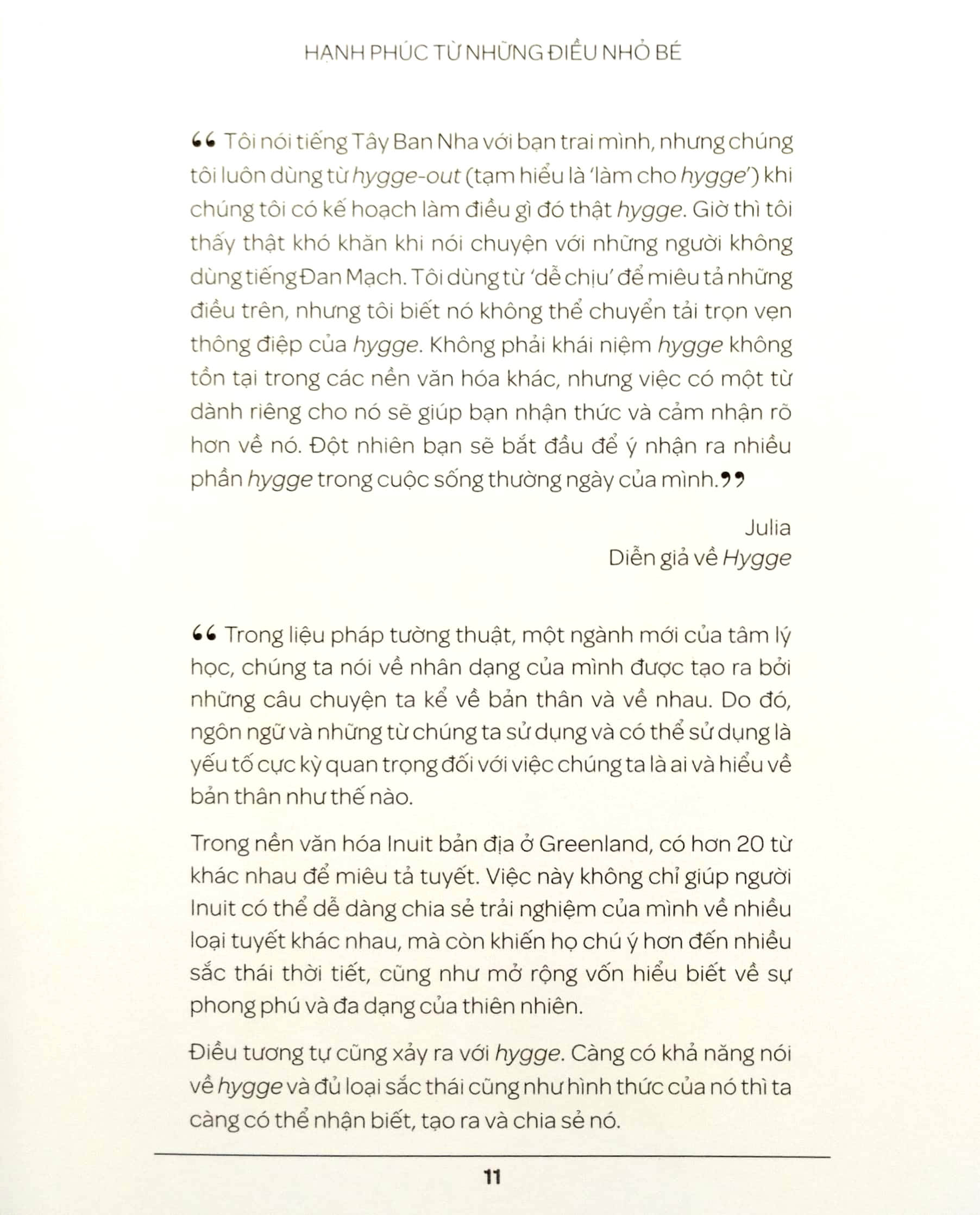 hygge - hạnh phúc từ những điều nhỏ bé - nghệ thuật sống của người đan mạch (tái bản 2022) - Ảnh 6