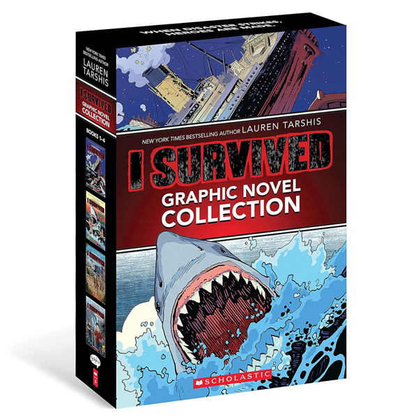 i survived graphic novels #1-4 - a graphix collection (box set)