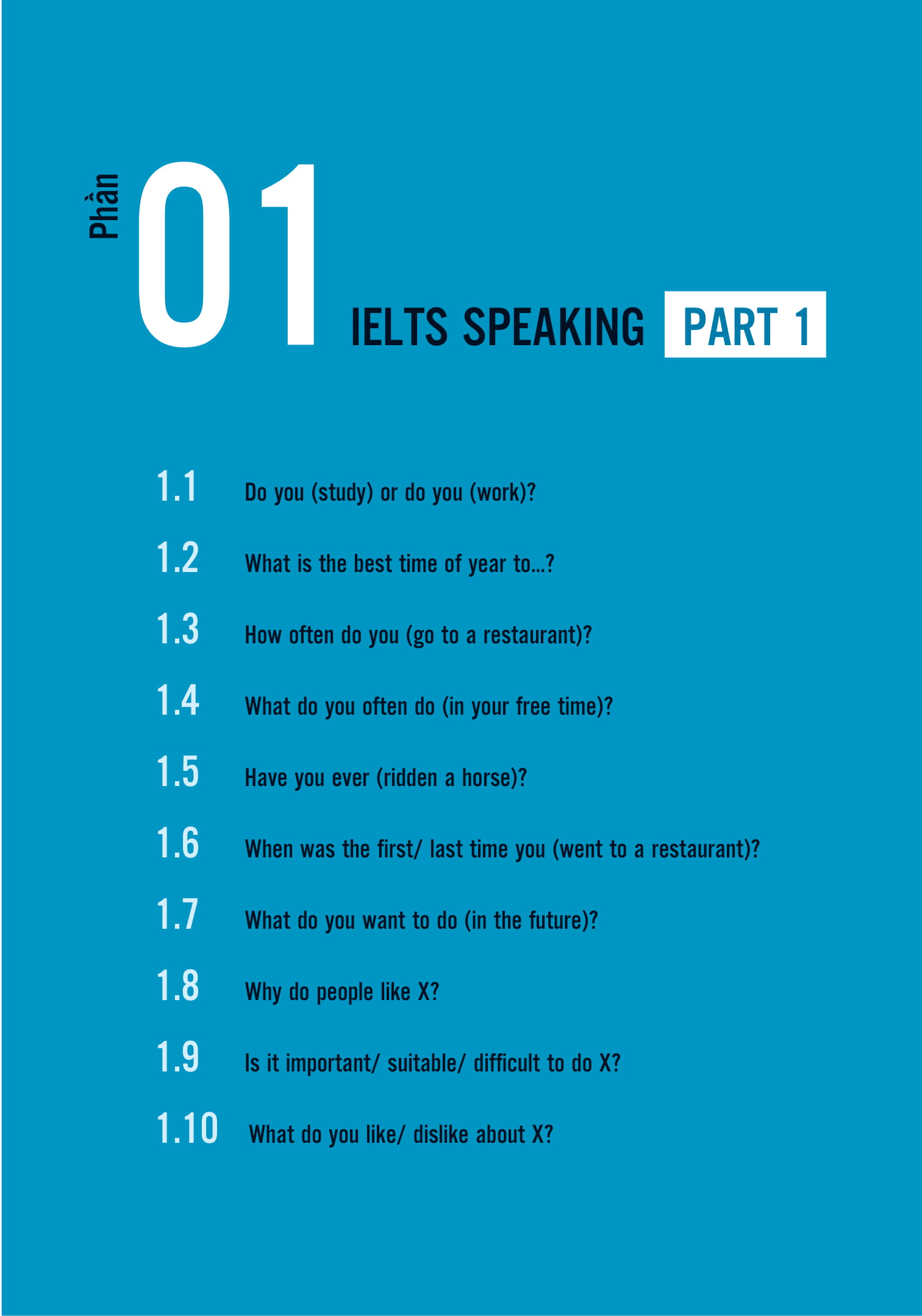 ielts key speaking - công thức học nhanh ielts - speaking part 1, 2, 3 - Ảnh 11
