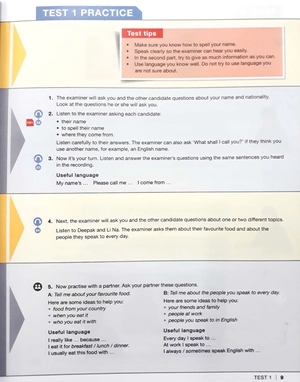 ielts life skills official cam test practice a1 sb with answers (sách không kèm đĩa) - Ảnh 17