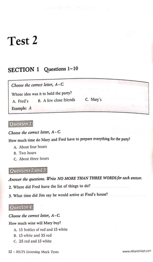 ielts listening_mock tests (+cd) - Ảnh 10