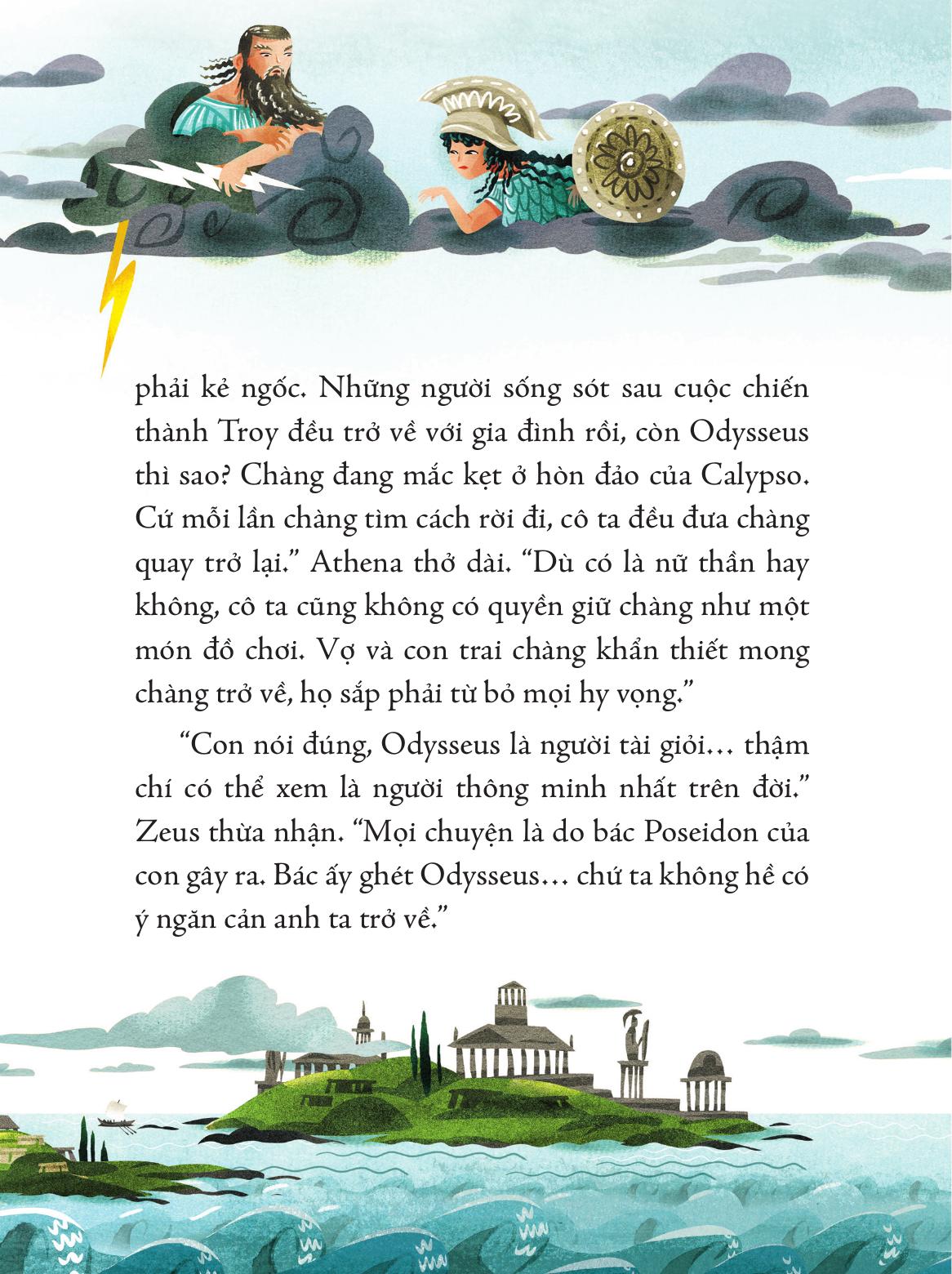 illustrated classics - sử thi odyssey - bìa cứng - Ảnh 10
