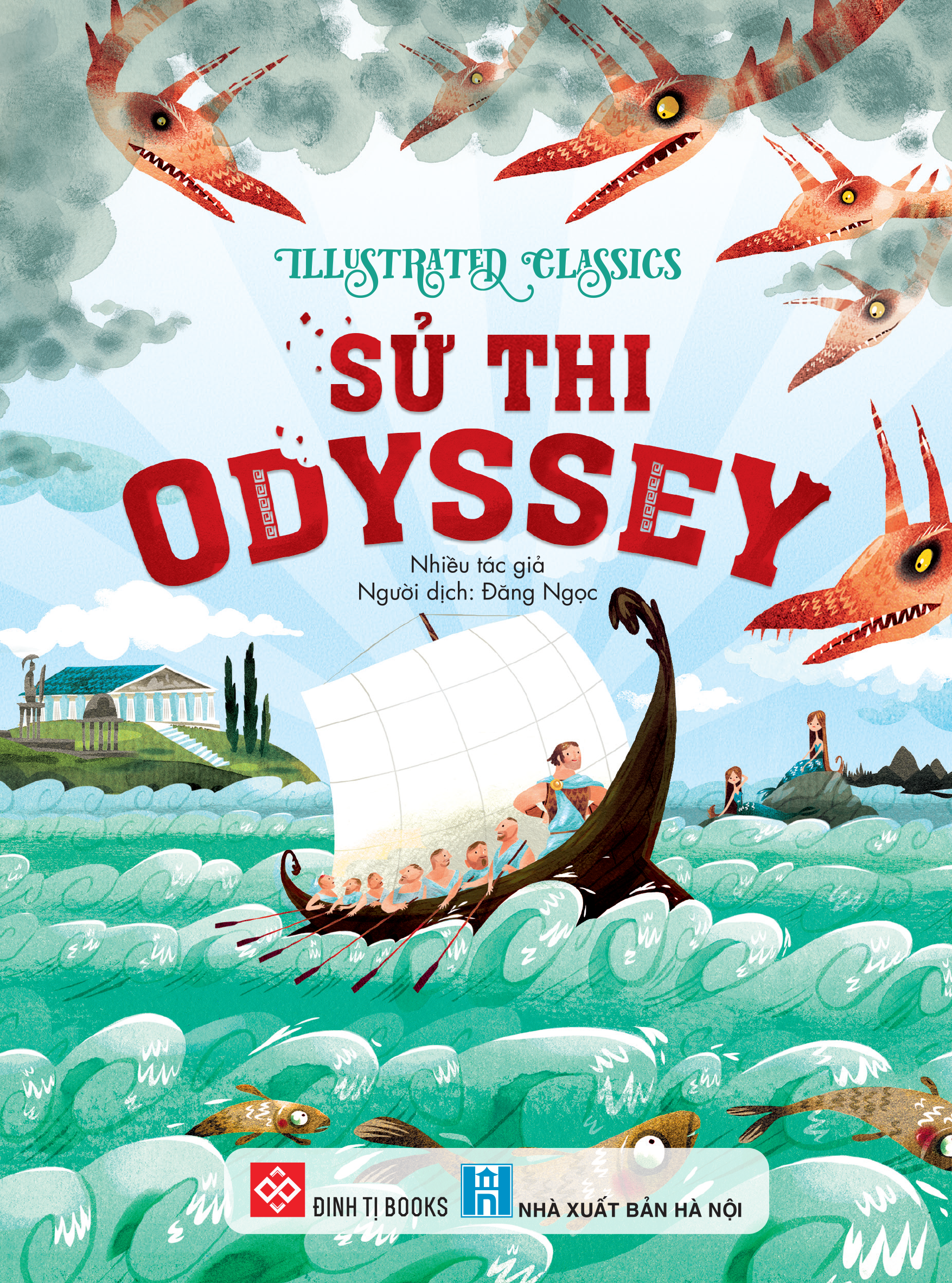 illustrated classics - sử thi odyssey - bìa cứng - Ảnh 3