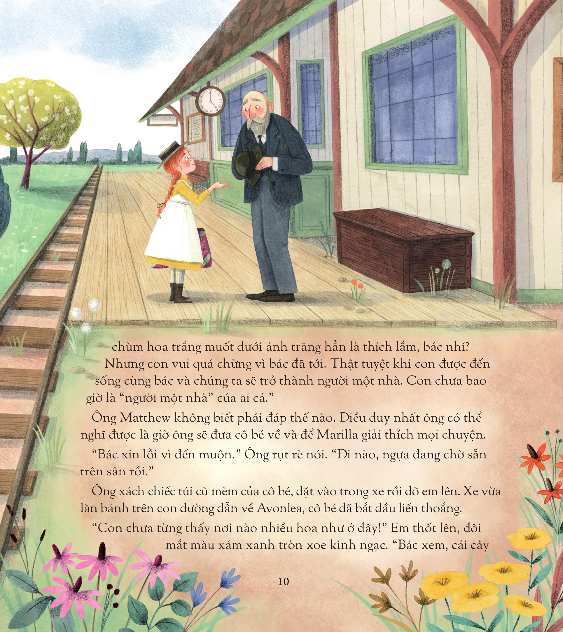 Illustrated Special Editions - Anne Tóc Đỏ Dưới Chái Nhà Xanh - Bìa Cứng - Ảnh 10