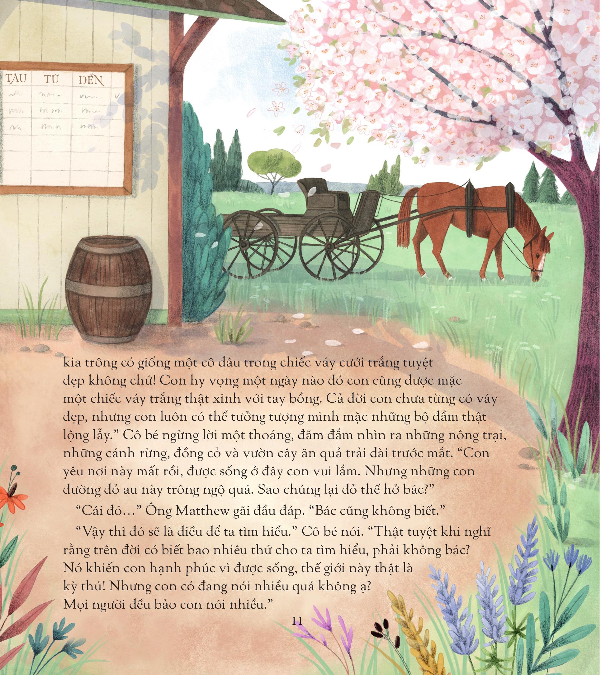 Illustrated Special Editions - Anne Tóc Đỏ Dưới Chái Nhà Xanh - Bìa Cứng - Ảnh 11
