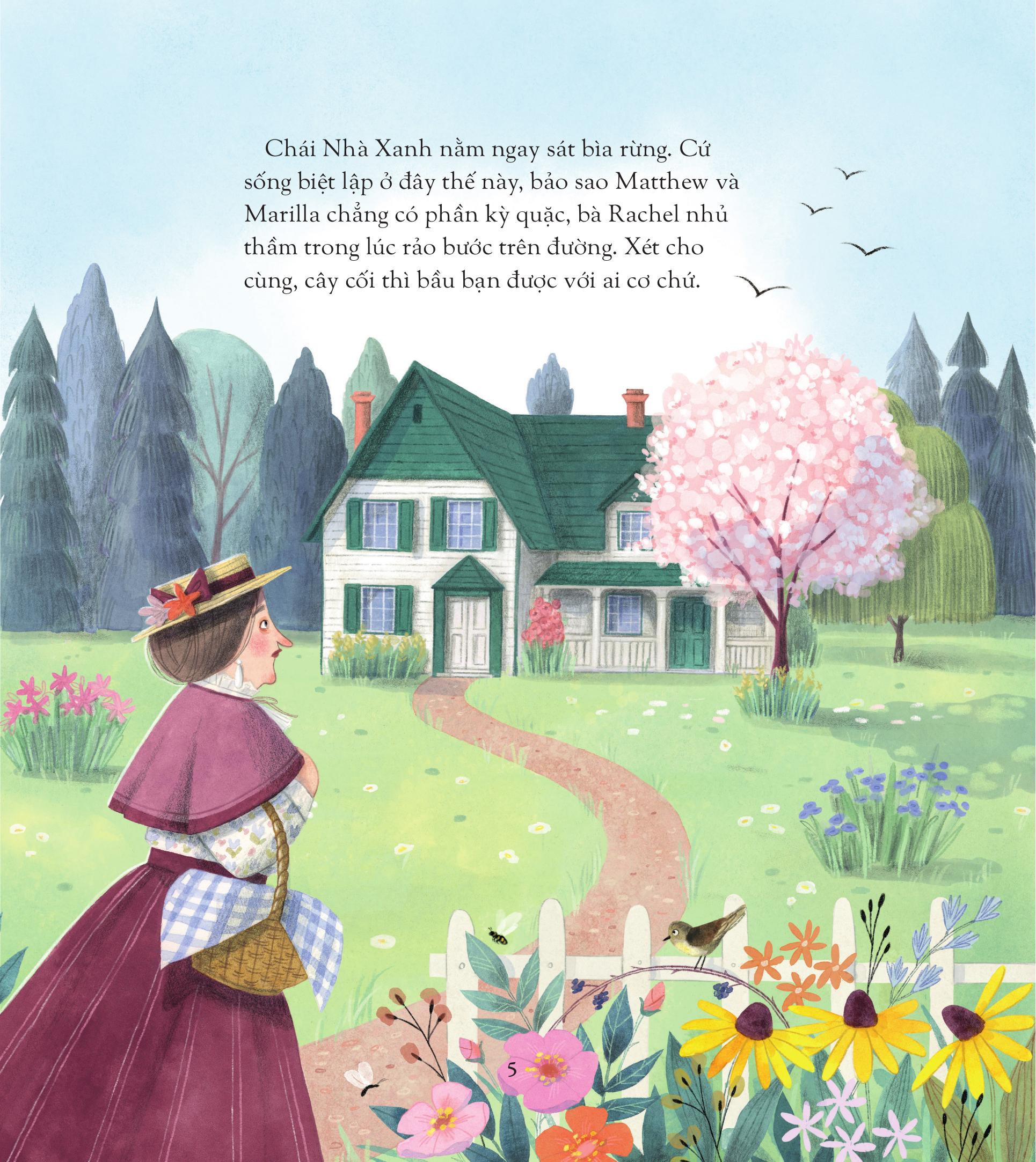 Illustrated Special Editions - Anne Tóc Đỏ Dưới Chái Nhà Xanh - Bìa Cứng - Ảnh 5