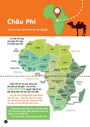 infographics - bách khoa tri thức bằng đồ họa cho trẻ em - các lục địa - Ảnh 9