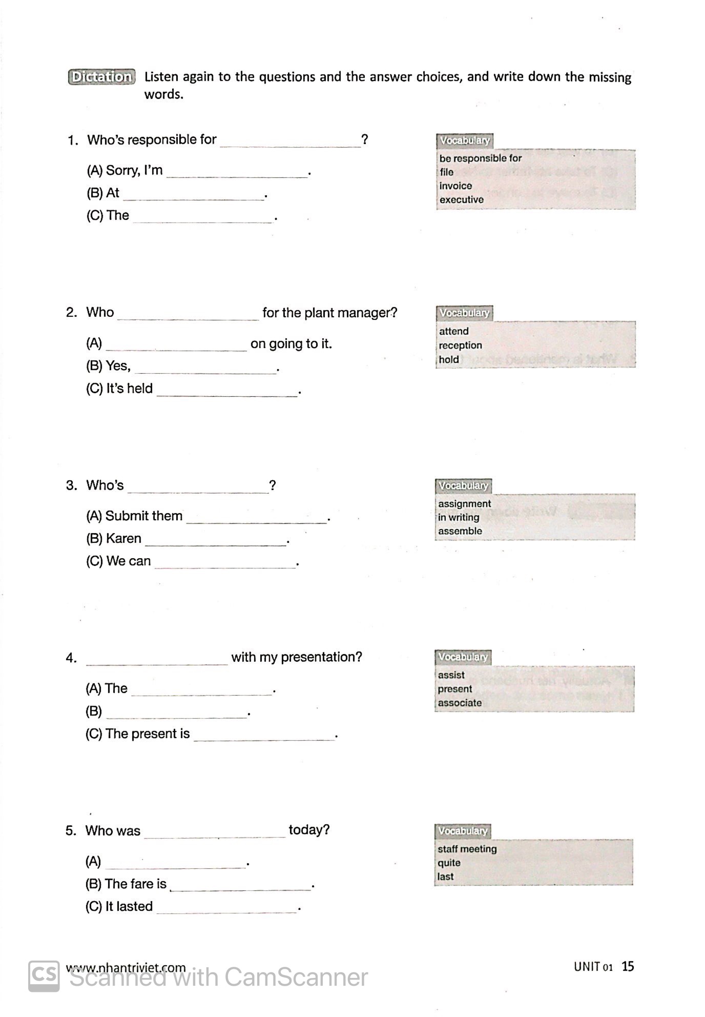 introductory course tnt - toeic volume two (kèm cd) - Ảnh 6