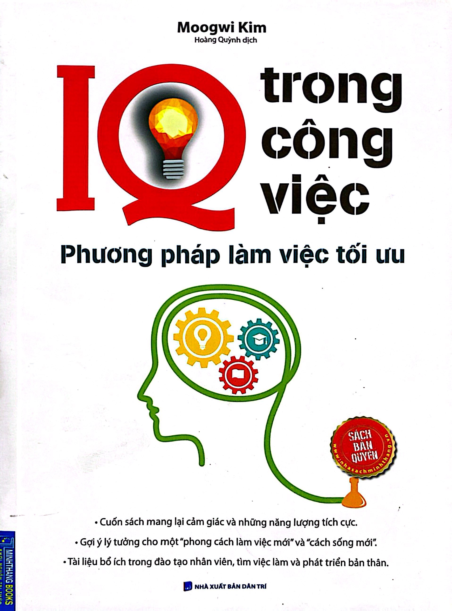 iq trong công việc - phương pháp làm việc tối ưu - Ảnh 2