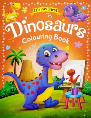 itℹs my first dinosaurs colouring book - Ảnh 2