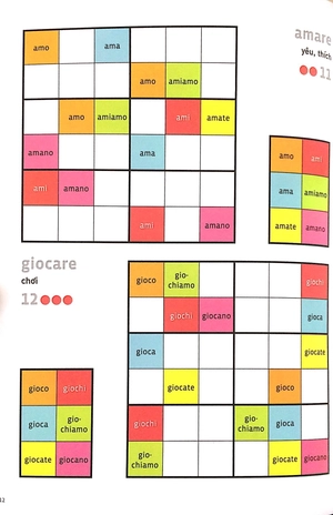 italiano wodoku (a1-a2) - vui học từ vựng với ô chữ sudoku - Ảnh 9
