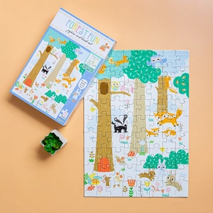 jigsaw & book set - forest fun - Ảnh 5
