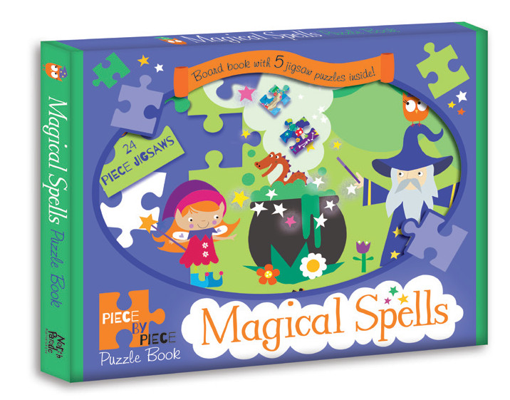 jigsaw books - magical spells