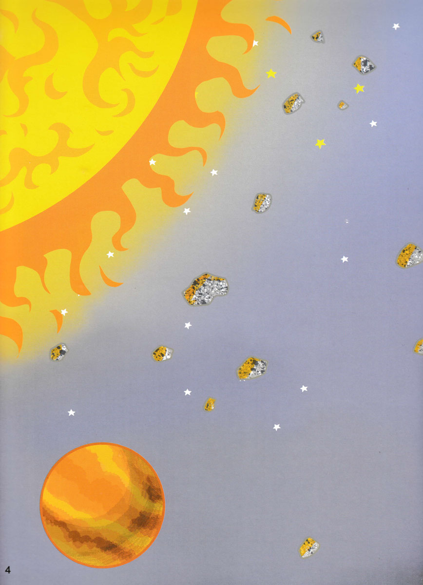 jumbo stickers for little hands - outer space - khám phá vũ trụ - Ảnh 3