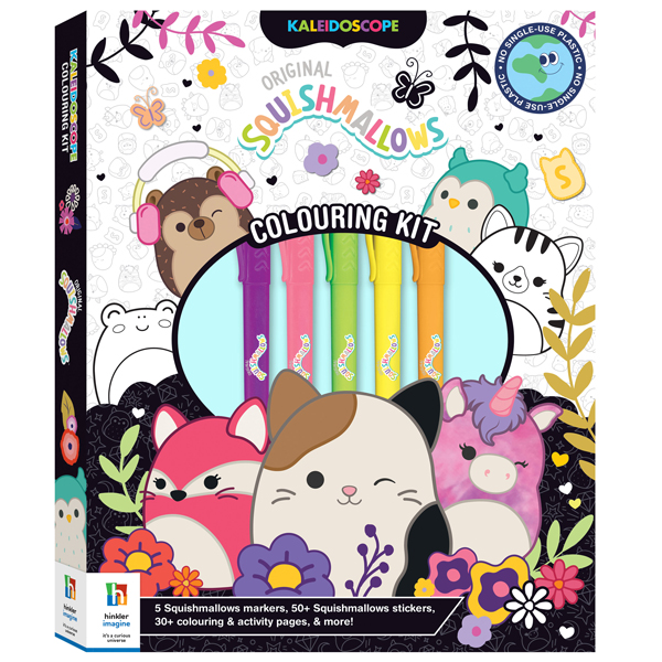 kaleidoscope colouring kit squishmallows