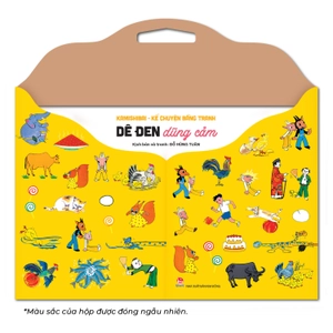 kamishibai - kể chuyện bằng tranh - dê đen dũng cảm - bản đặc biệt - Ảnh 3