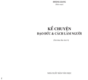 kể chuyện đạo đức và cách làm người - Ảnh 2