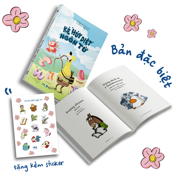 kẻ “hủy diệt” ngôn từ - bản đặc biệt - tặng kèm sticker