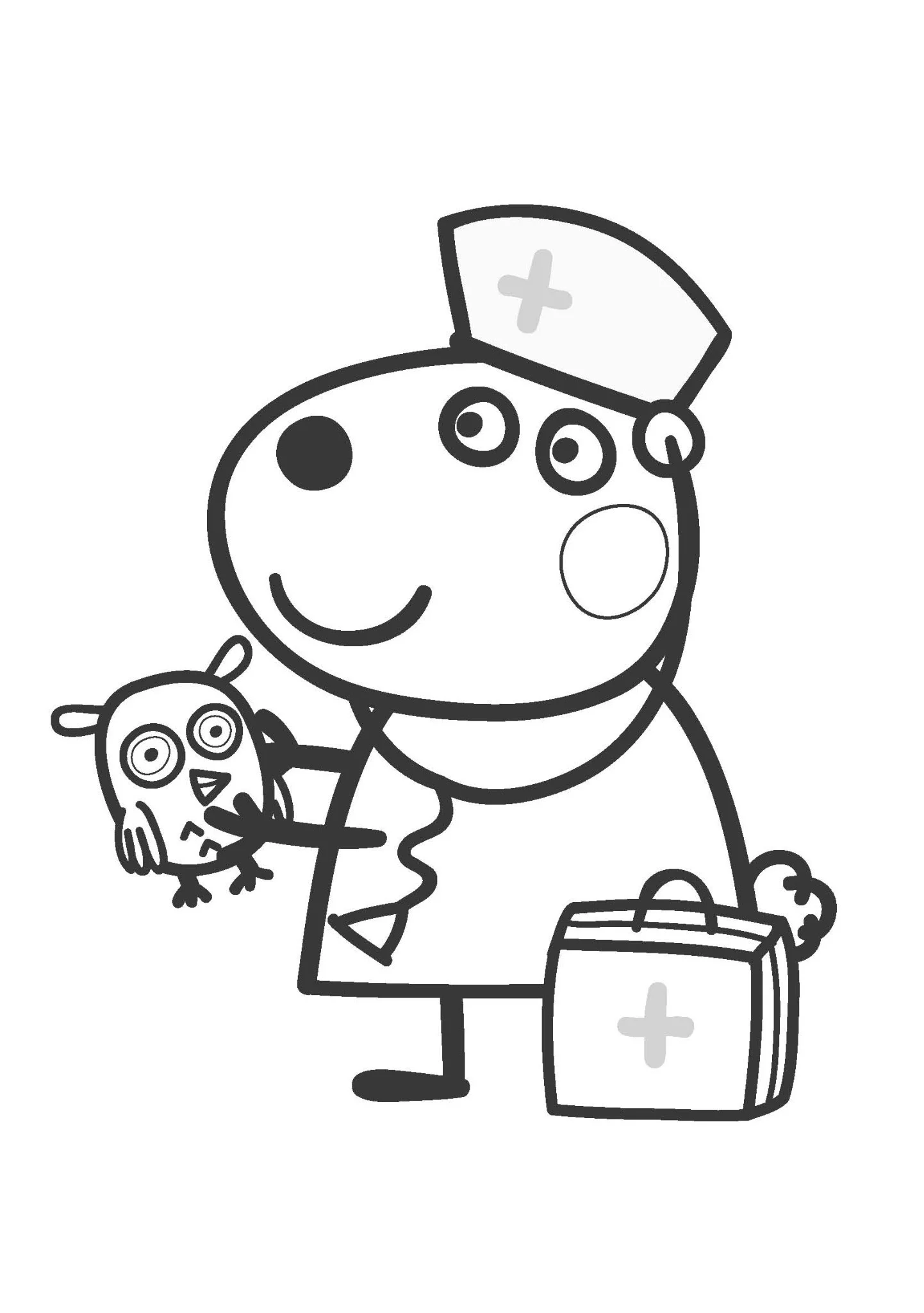 khéo tay tô màu - peppa hào hiệp - Ảnh 5